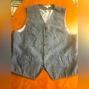 Joseph Abboud Charcoal Gray Vest